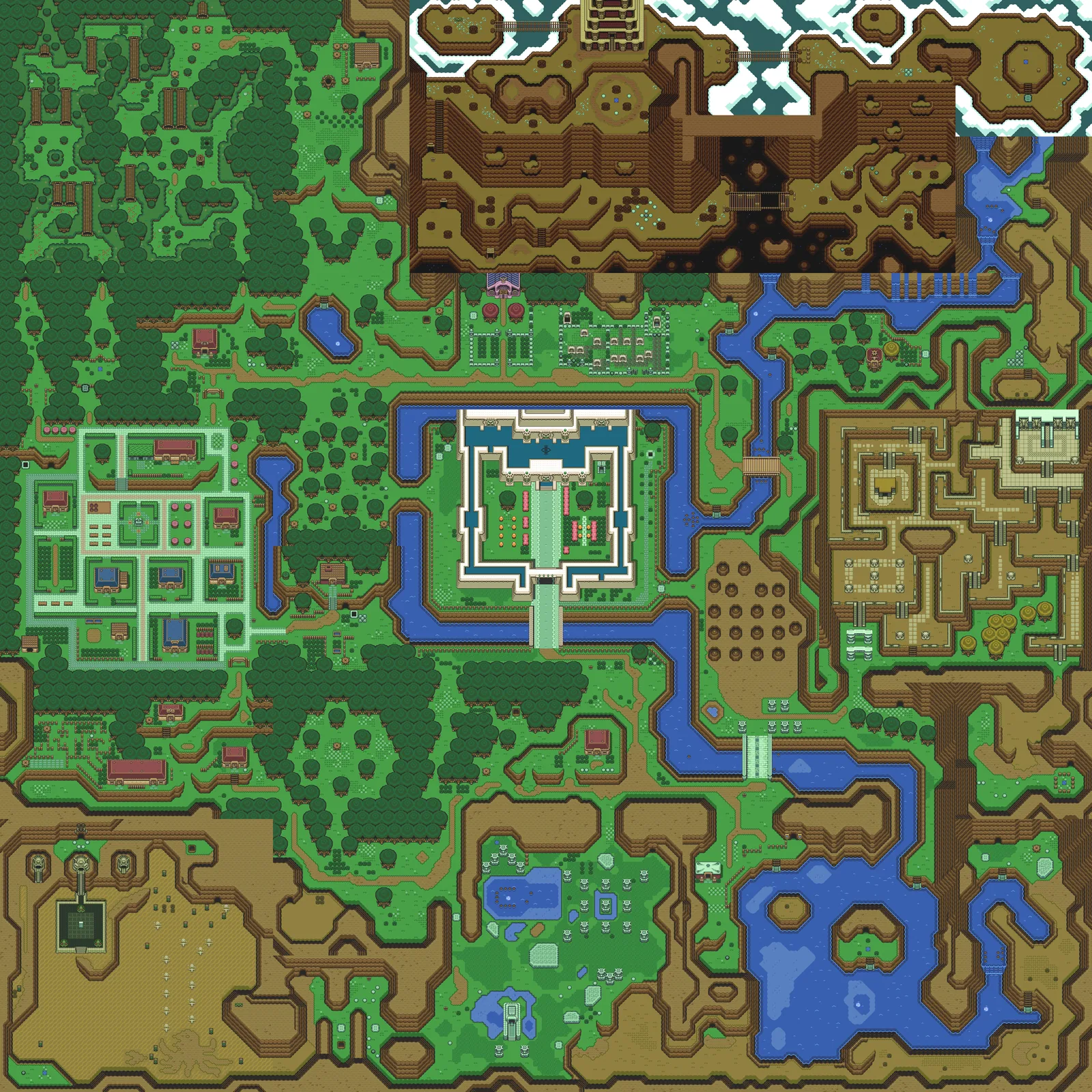 world map